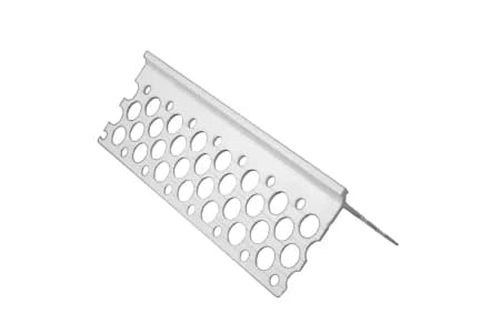 15mm White PVC Angle Bead