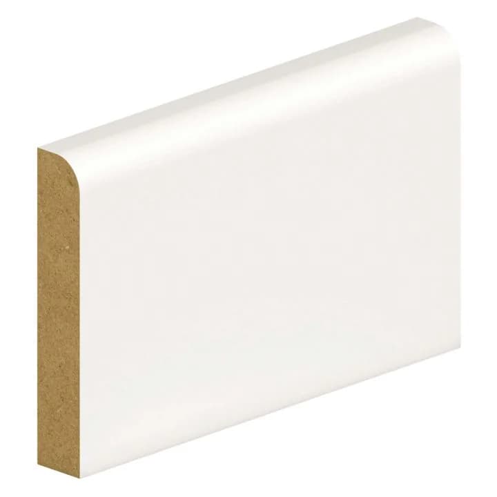 Bullnose Primed MDF Skirting Board 94 x 14.5 x 4200mm